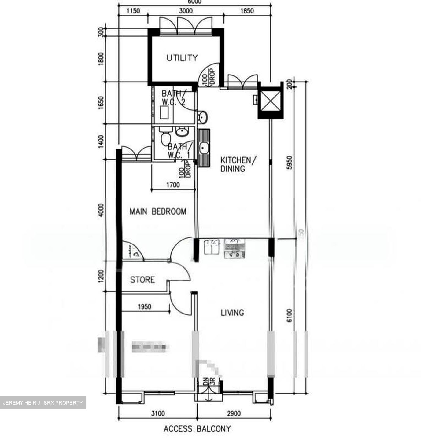 Blk 129 Yio Chu Kang Ville (Ang Mo Kio), HDB 3 Rooms #575504281